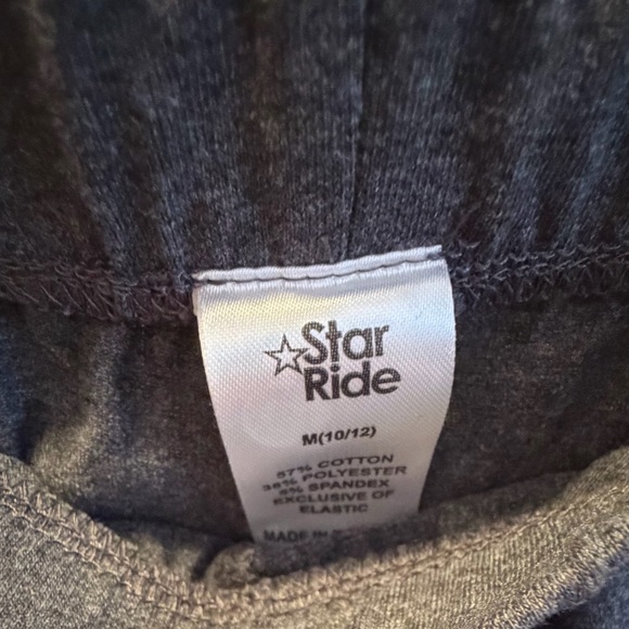 STAR RIDE Set of 3 Leggings - Black, Gray, Pink - Picture 4 of 6